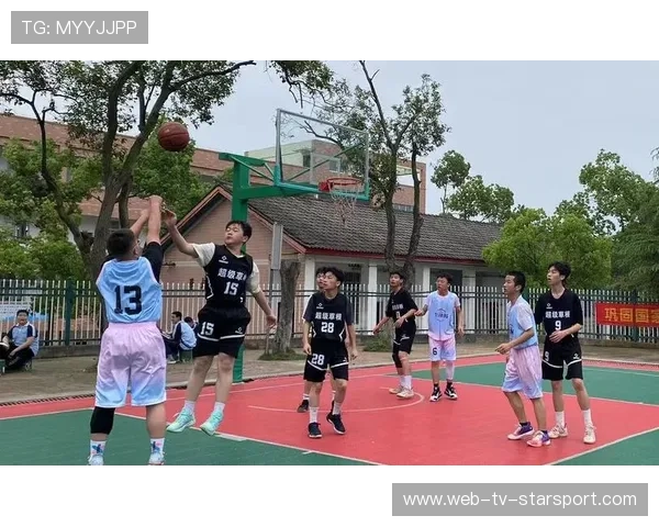 篮球少年在赛场上书写青春篇章，篮球.少年